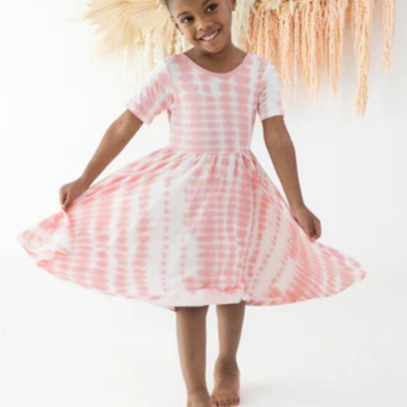 NEW Kyte Baby Twirl Dress in Crepe Riptide 12-18m